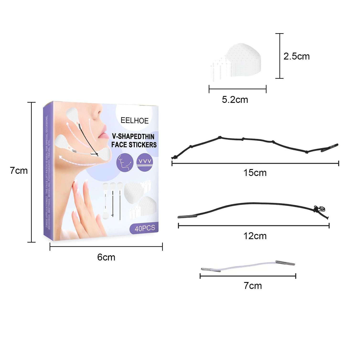 Cintas de estiramiento facial